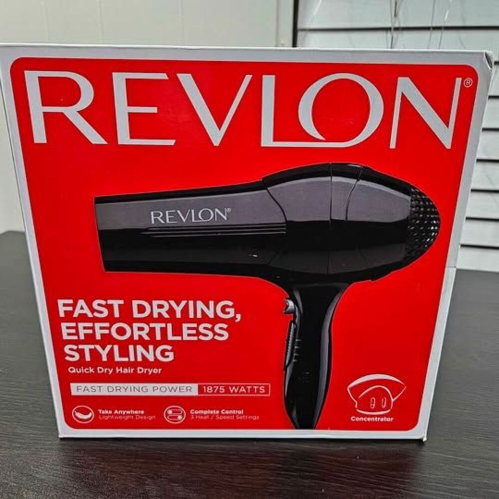 Revlon Quick Dry Hair Dryer 1875W RV408